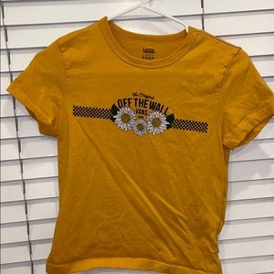 XS Mustard Yellow Vans T-Shirt